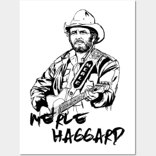 Merle Haggard Posters and Art